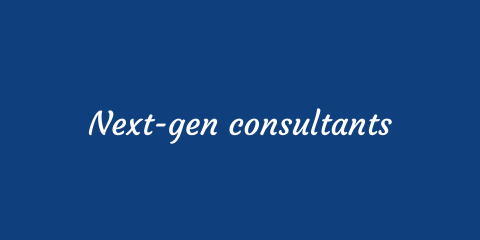 Next-gen consultants