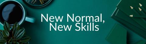 Banner "New Normal, New Skills"